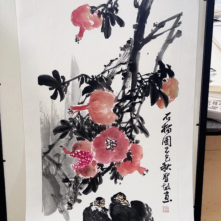 国画张圣敏先生纯手绘作品