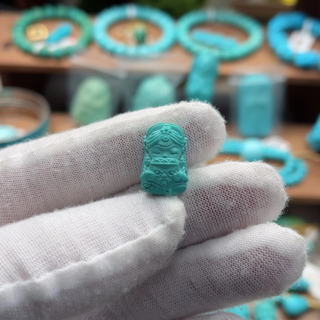 绿松石未镶嵌配饰