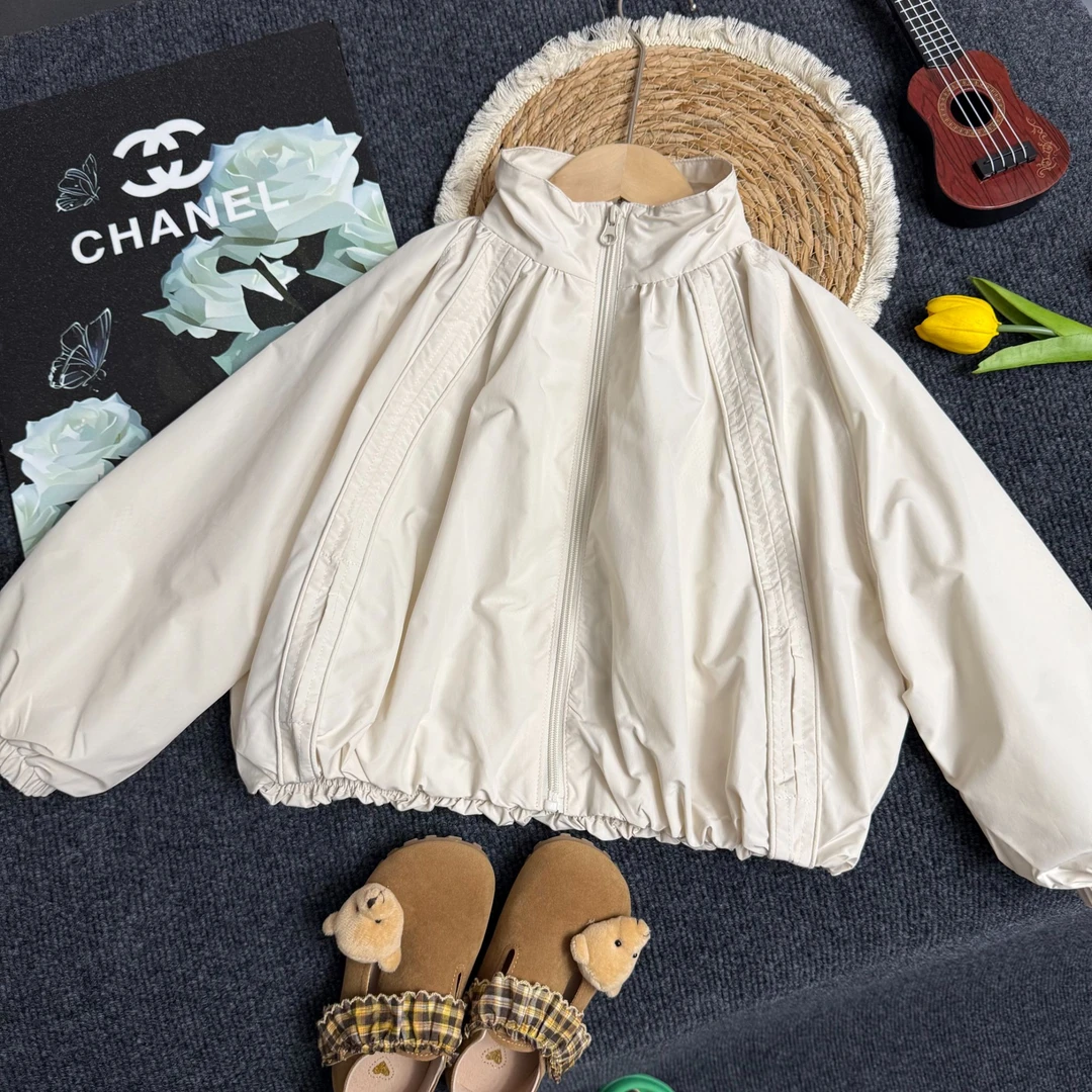 女童外套春秋款2025新款洋气上衣秋装儿童衣服
