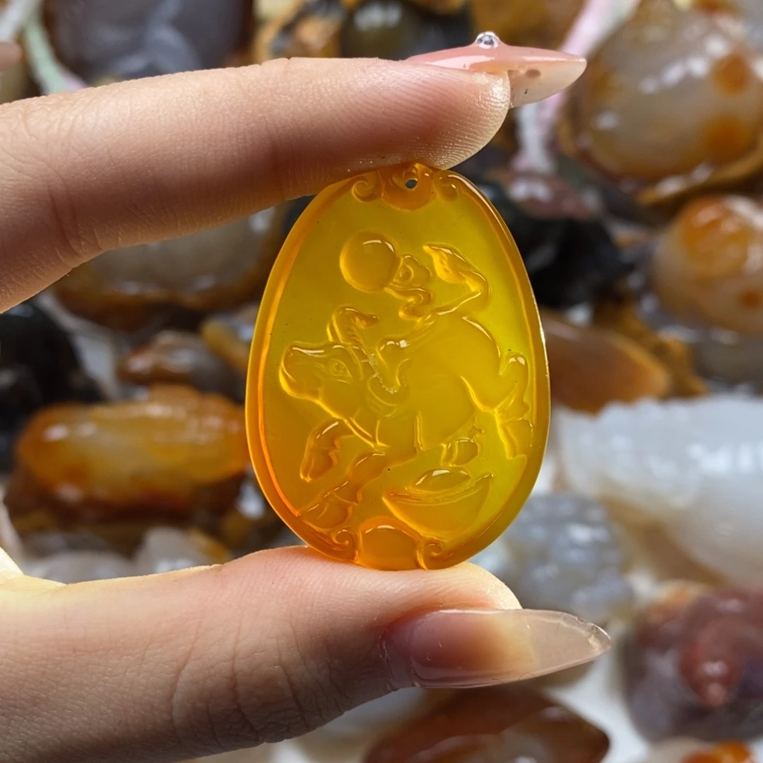 玛瑙/玉髓未镶嵌颈饰