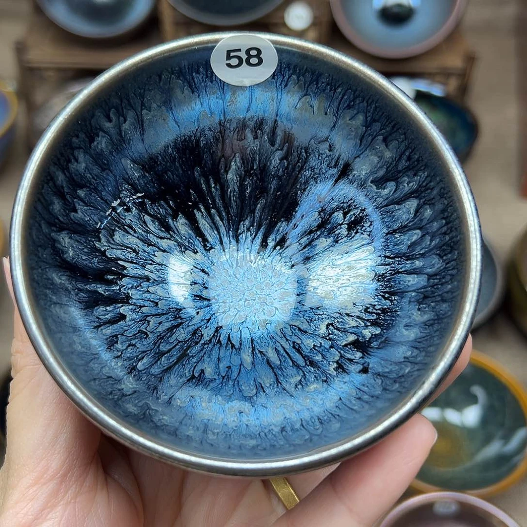 茶盏百花建盏主人杯