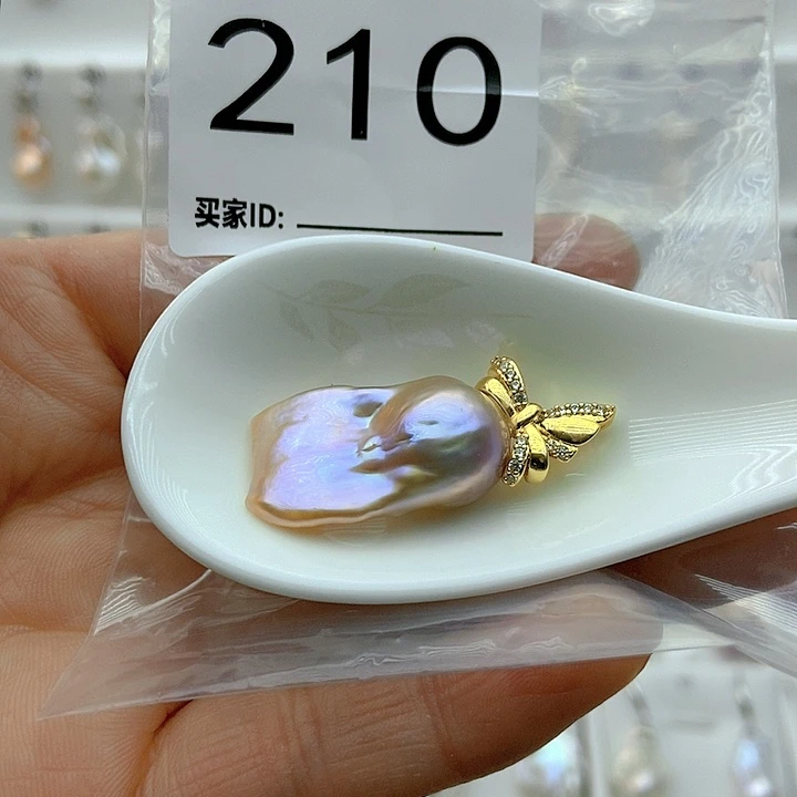 淡水珍珠颈饰银S925镶嵌