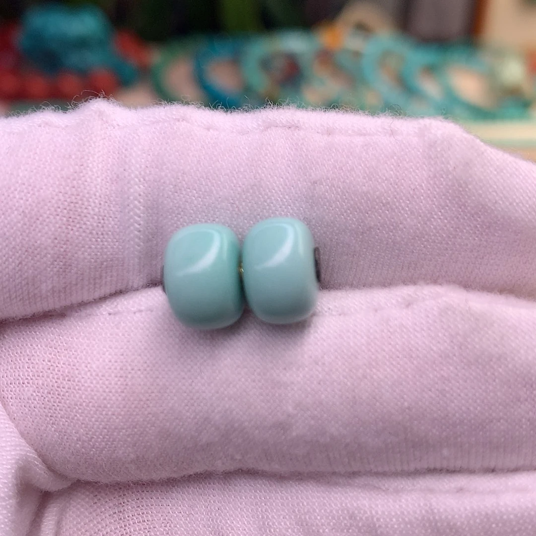 绿松石珠宝半成品未镶嵌