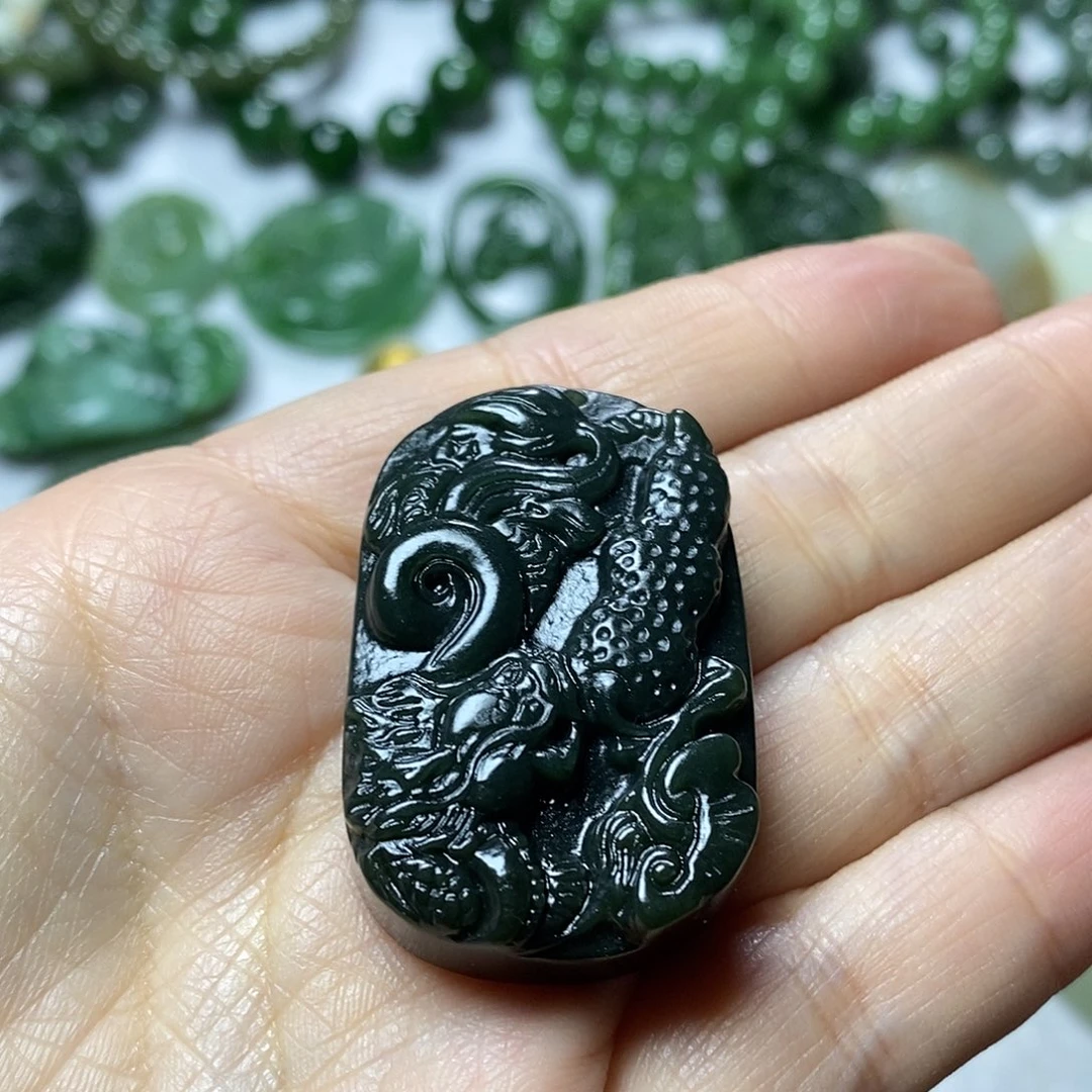 吊坠(不含链)未镶嵌和田玉