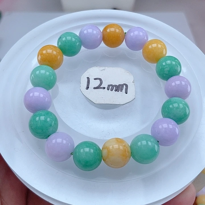 翡翠手链未镶嵌手链