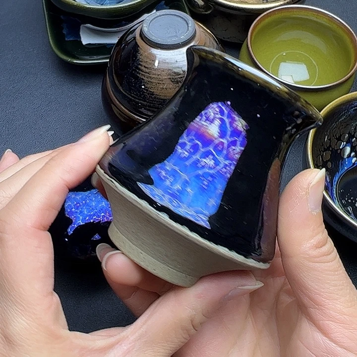 茶盏建窑建盏主人杯