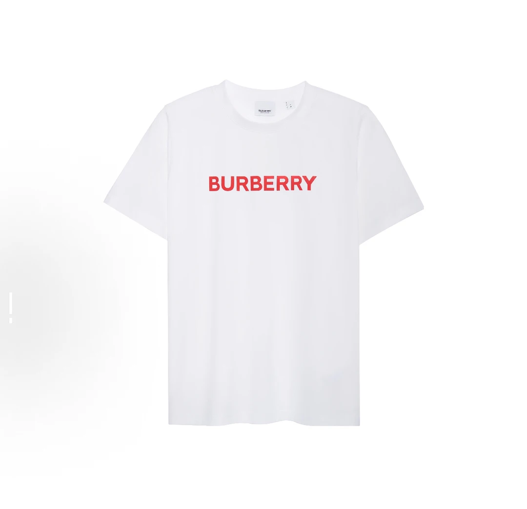 99新 BURBERRY/博柏利 红字母短袖圆领  SS23 常规T恤 女款