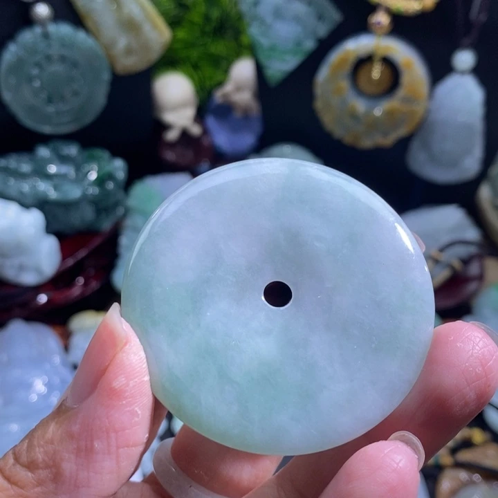 【闪购商品】颈饰未镶嵌翡翠扣子