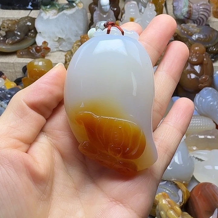 玛瑙/玉髓未镶嵌饰品