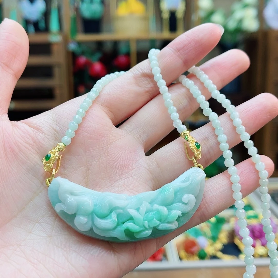 颈饰合金翡翠48小时鉴赏期1