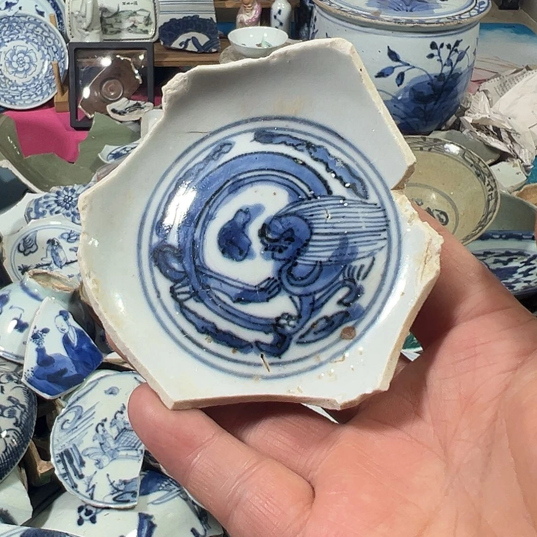 瓷片瓷片标本，全场包邮