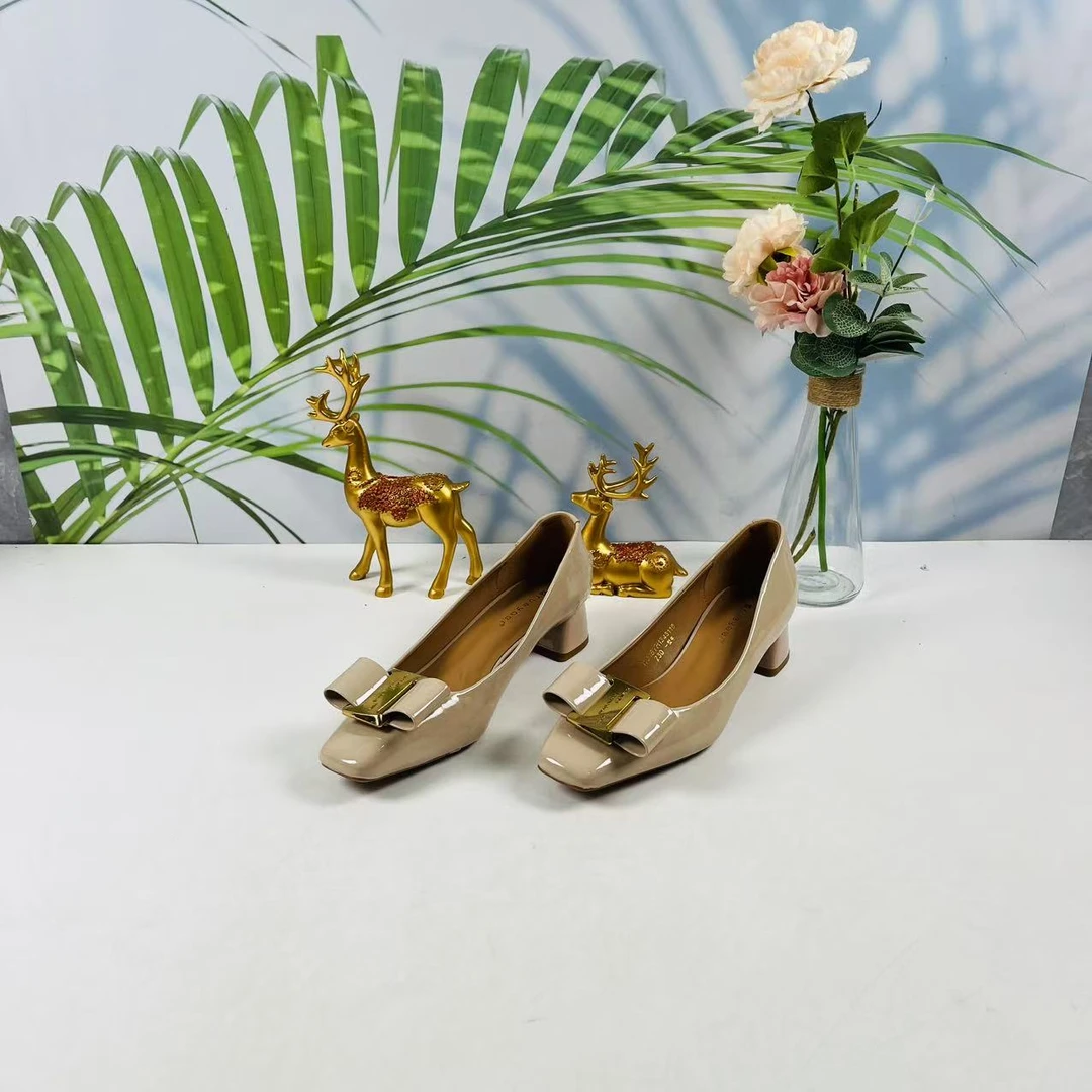 小强家女鞋 芽儿家新款百搭女单鞋（Y480-13-2）（W34BYH1243115）