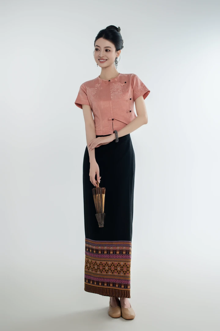 玉家人《新曼贺勐》西双版纳民族服饰傣装穿搭气质女装 复古风