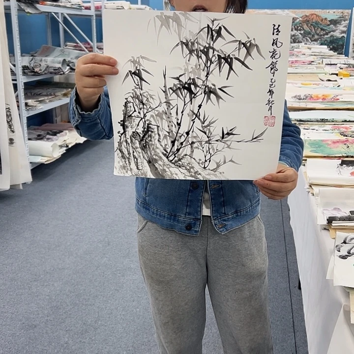 国画纯手绘作品图