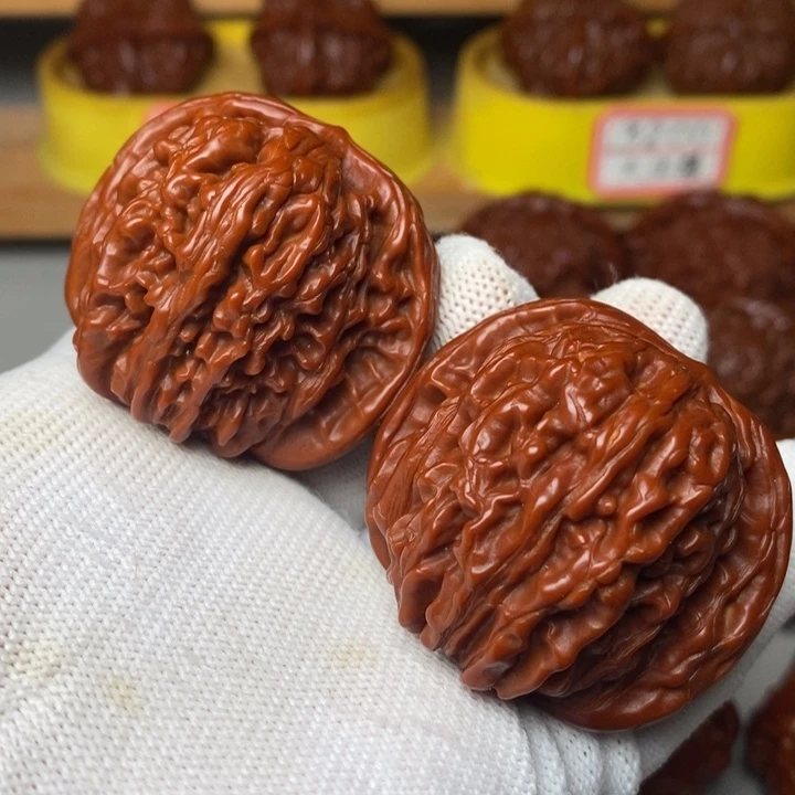 把件文玩核桃44四座楼