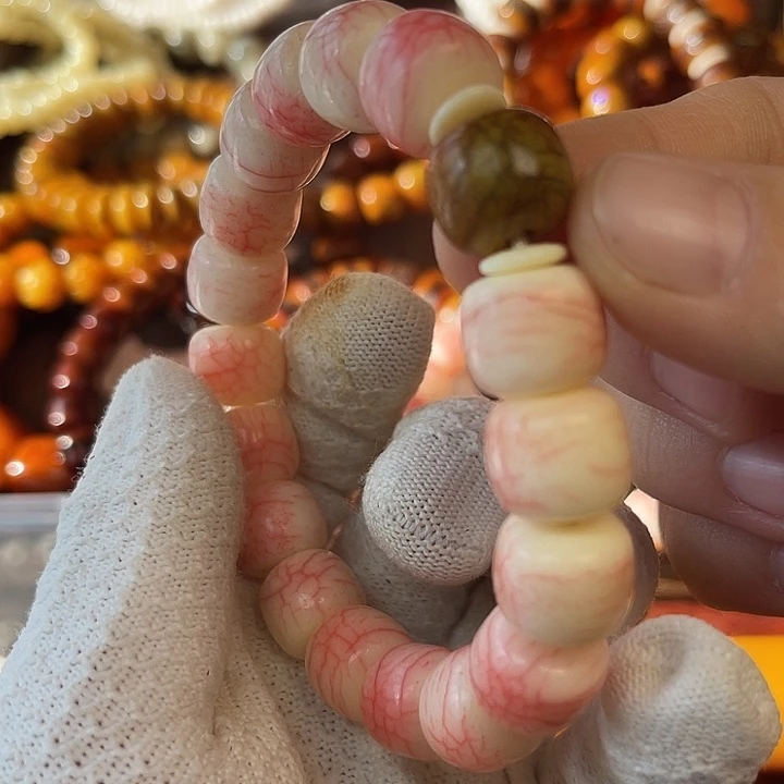 玖***迹驼骨手串/手链驼三花顶住