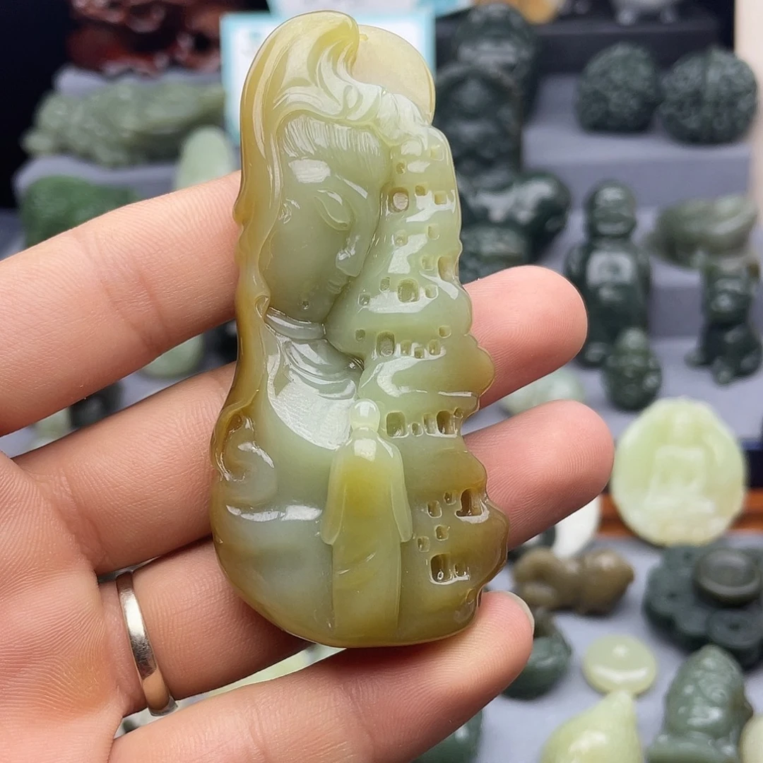 未镶嵌和田玉把件