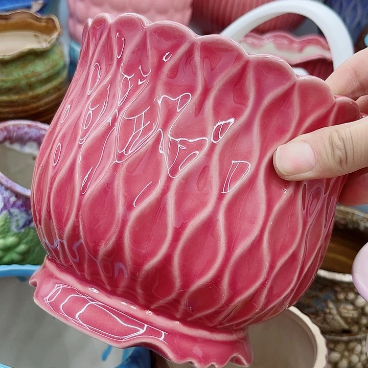 多肉绿植陶瓷花盆