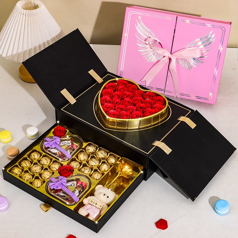 元旦节跨年礼物德芙巧克力礼盒装送女友老婆对象媳妇生日精美糖果