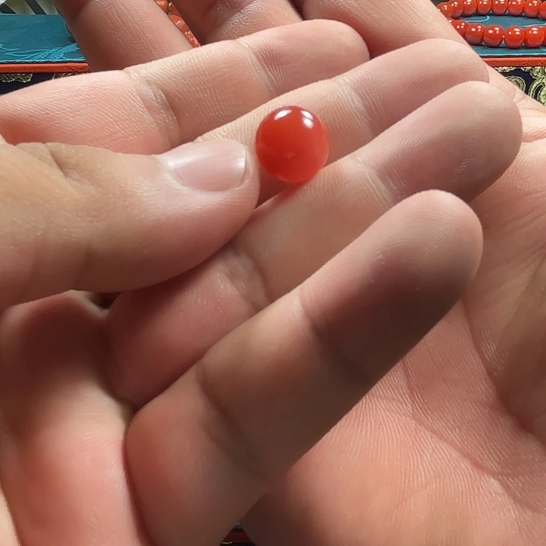 未镶嵌单珠南红玛瑙