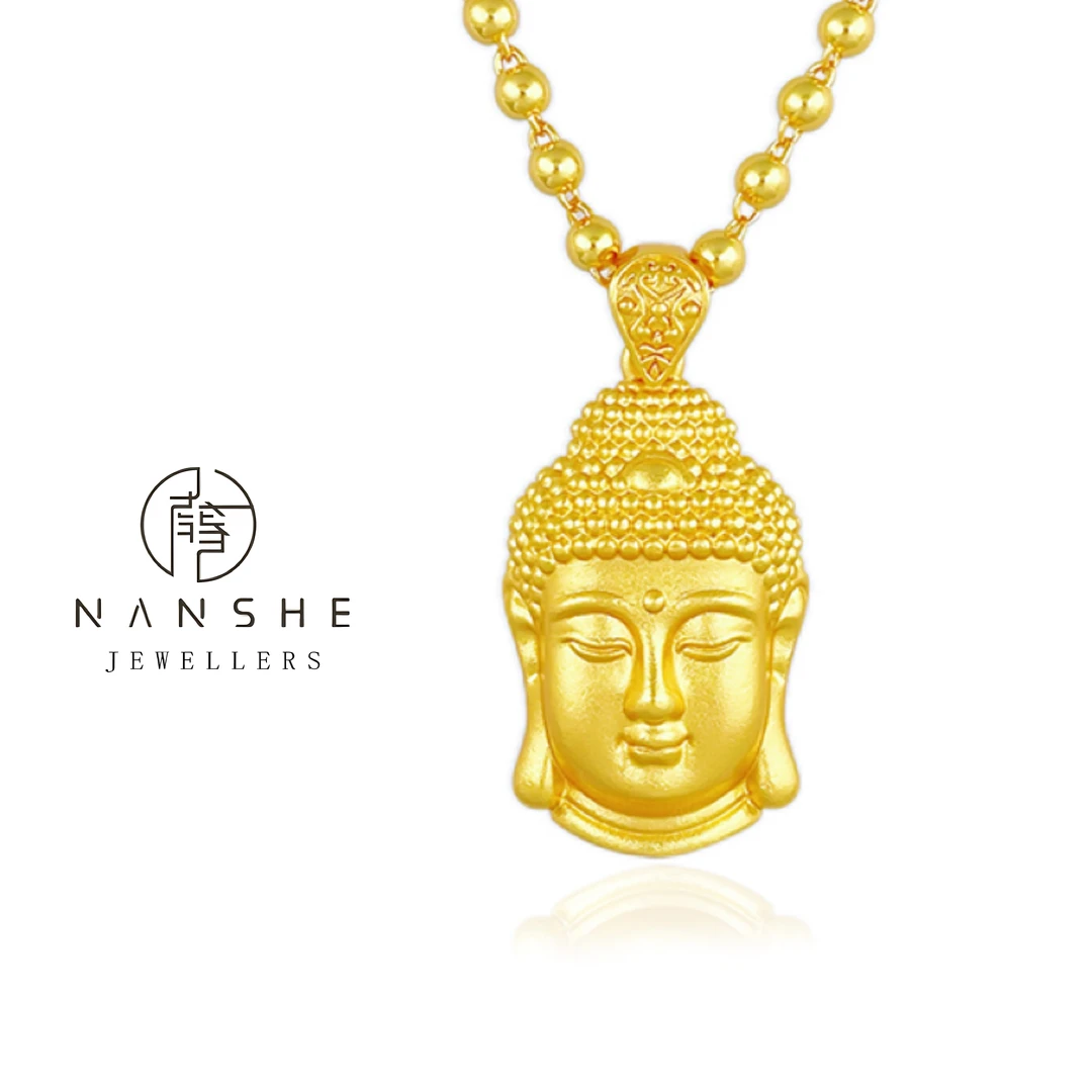 NANSHE/南奢 新中式精工版佛头项链 L741