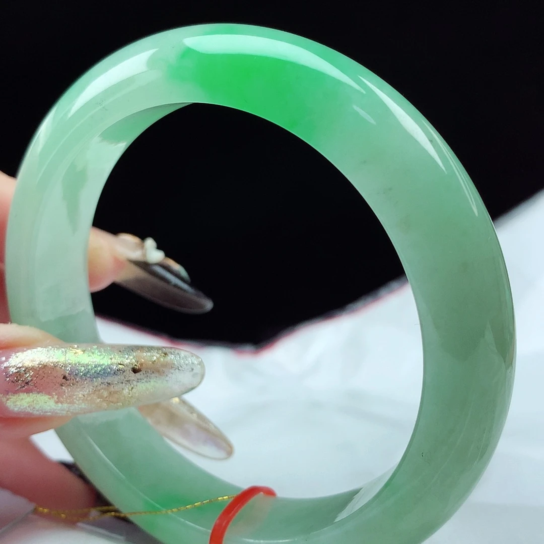 未镶嵌手镯翡翠58圈4113