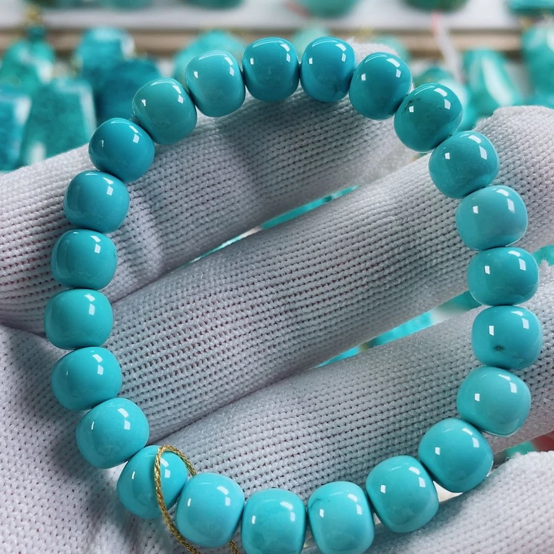 绿松石未镶嵌颈饰尺寸8.5