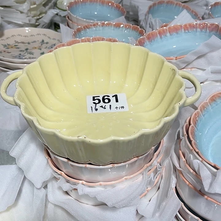 瓷微瑕外贸餐具561