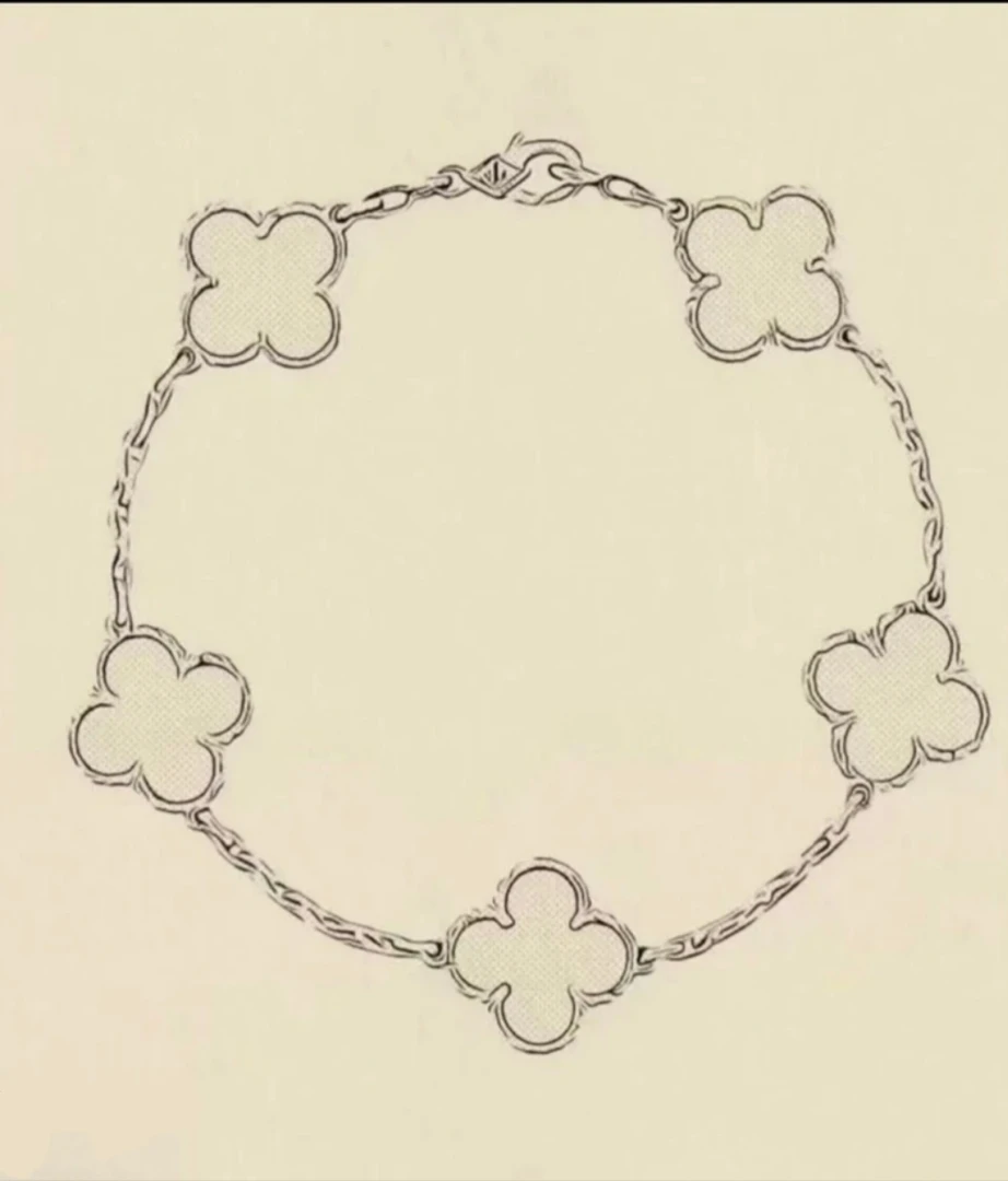 铜合金手链 AAA经典四叶草草五花系列多色可选手链