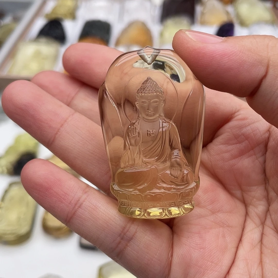 颈饰未镶嵌水晶定制
