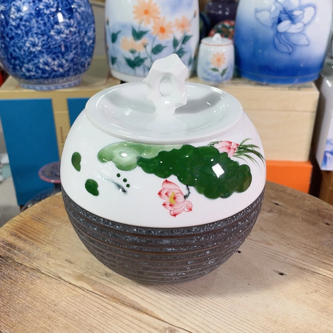 【闪购商品】罐陶瓷茶叶罐密封罐