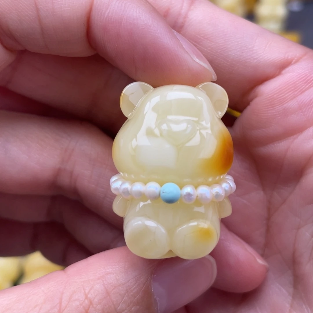 裸石琥珀未镶嵌蜜蜡