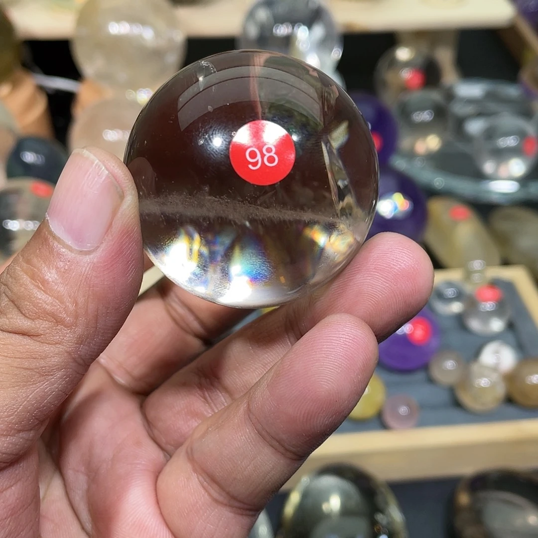 水晶未镶嵌珠宝半成品