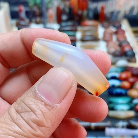 玛瑙/玉髓合金颈饰
