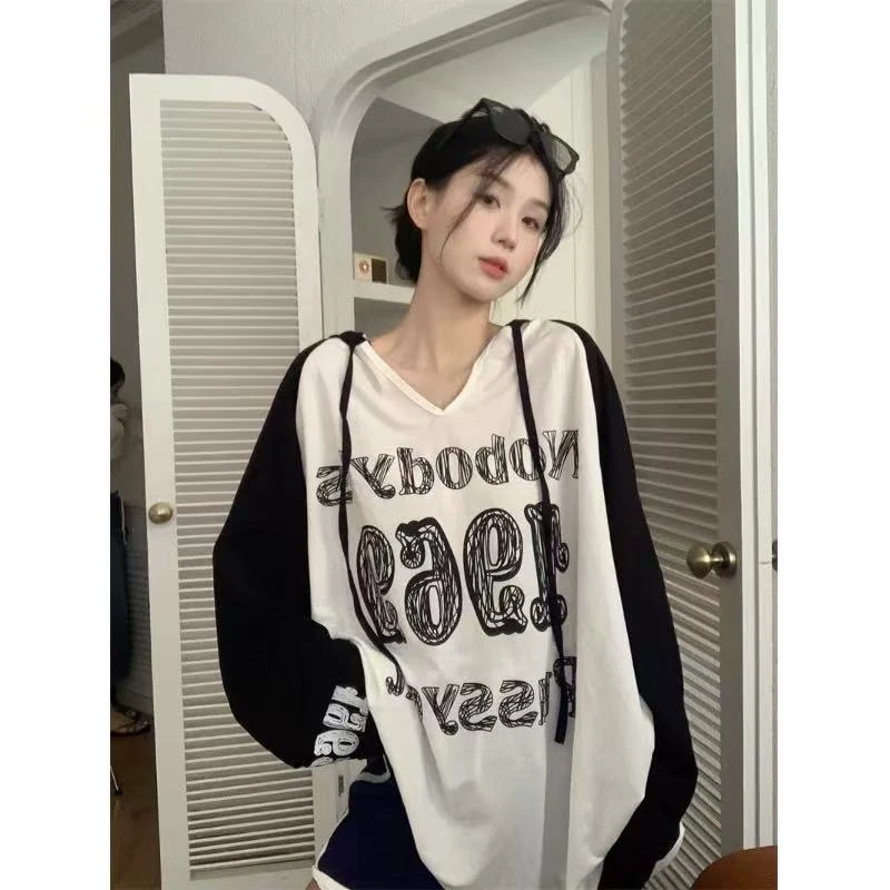 【胖丫家】大码女装春季新款长款大T
