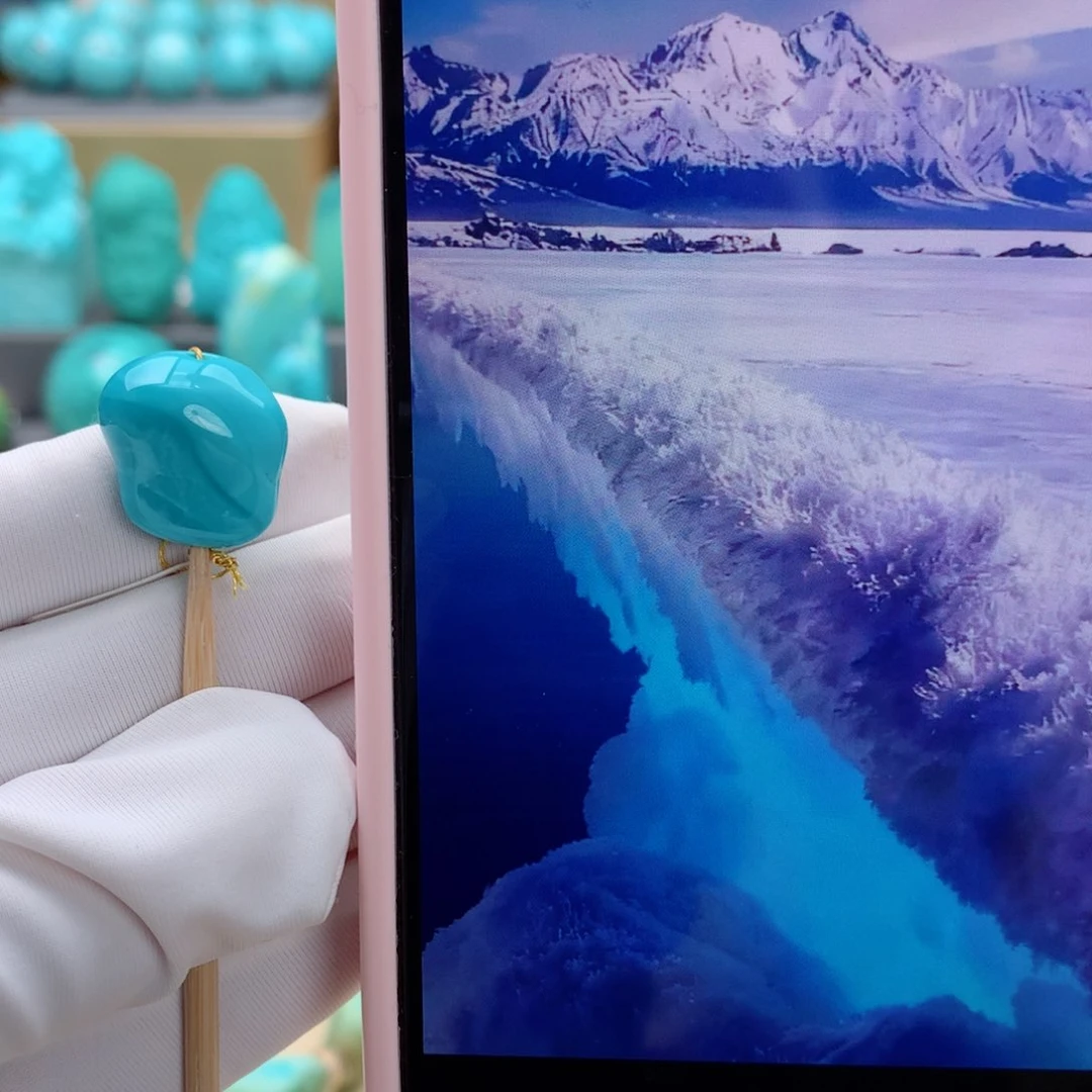 未镶嵌绿松石挂件