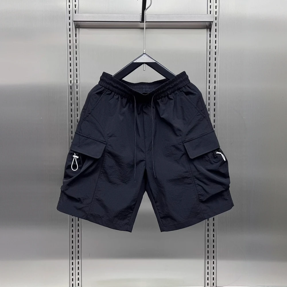 童装男童工装短裤夏季薄款五分裤子男孩速干沙滩裤中大童休闲中裤