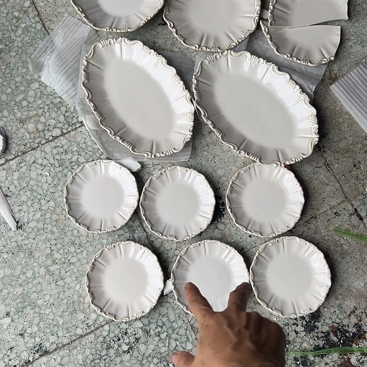 瓷片默认瑕疵商品洛可可接骨跌