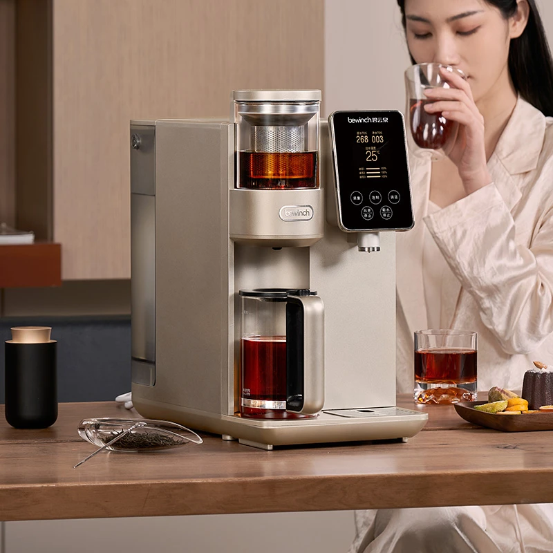 碧云泉S5含锶茶艺净水器智能加热家用直饮水过滤即热一体