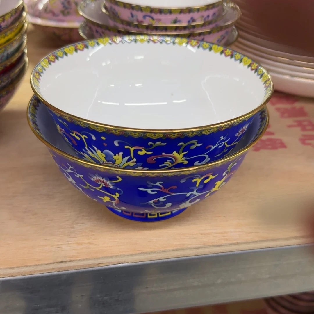 瓷景德镇珐琅彩餐具