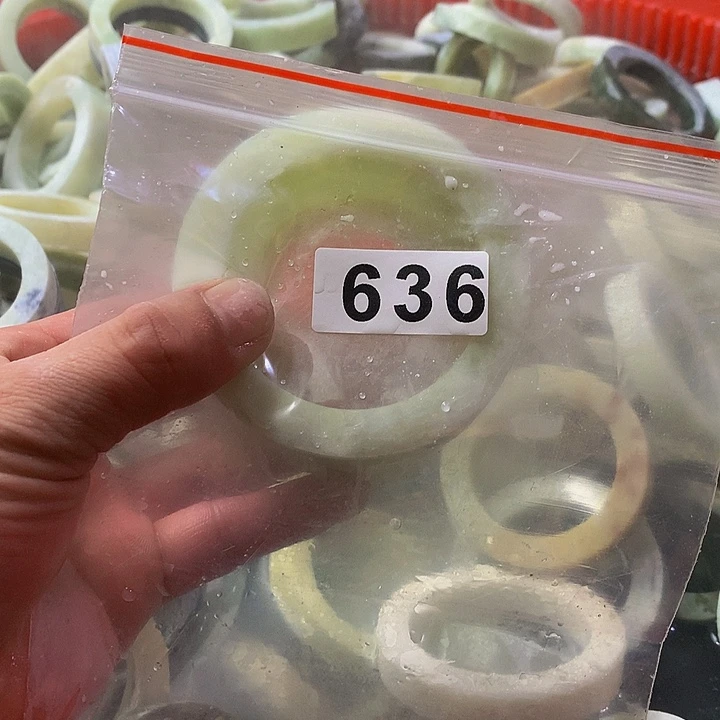 蛇纹石玉原未镶嵌