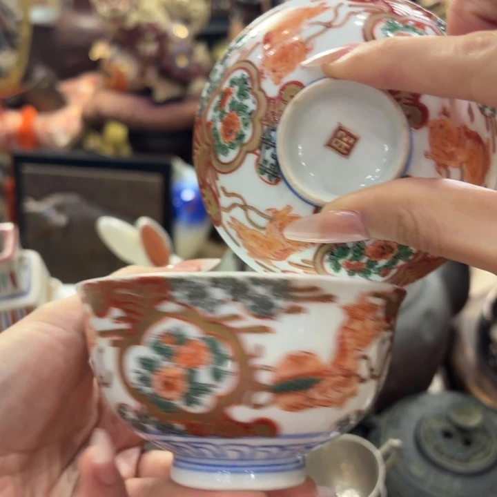 陶瓷古美术置物摆件