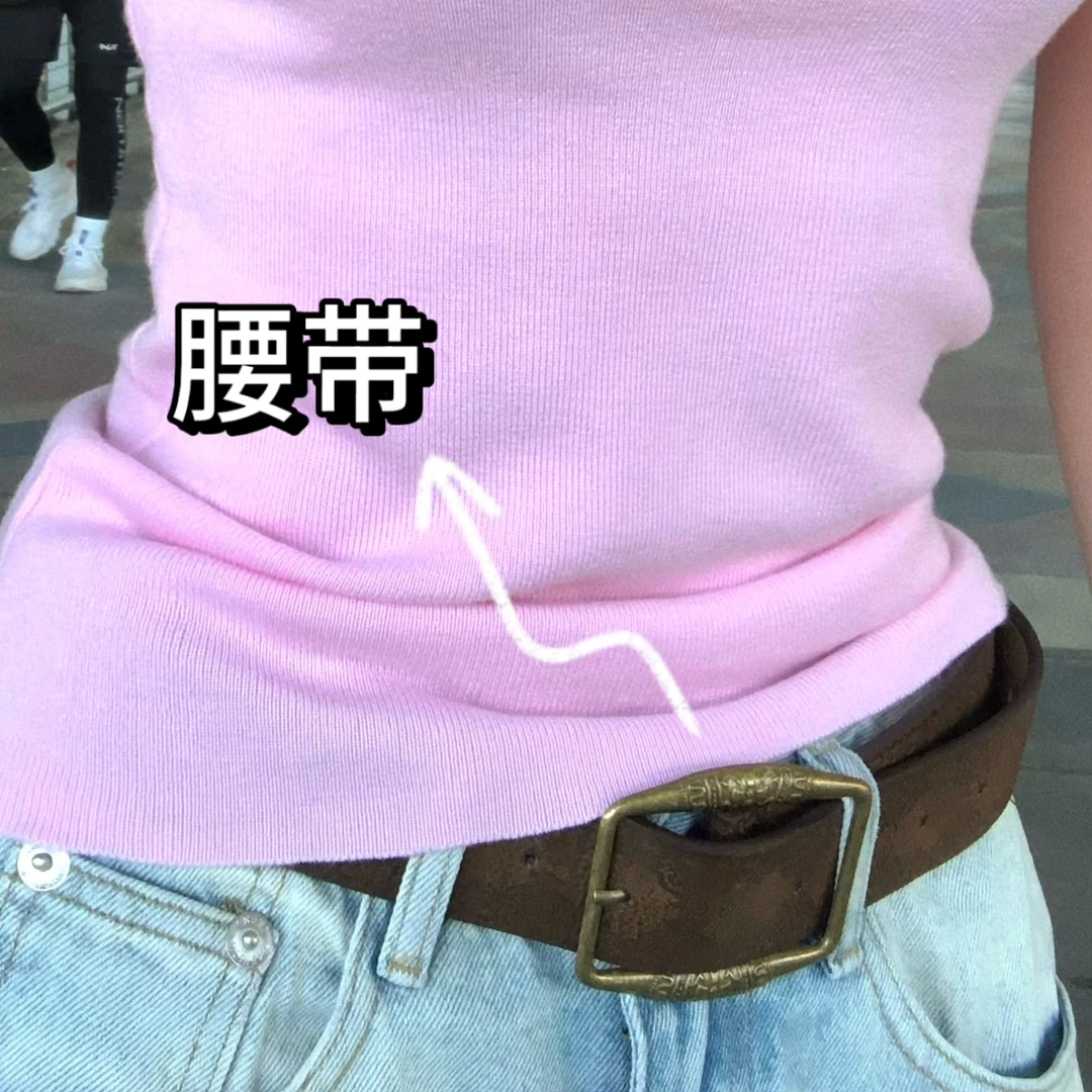 【婉君】韩系时尚休闲百搭潮流简约复古经典腰带LWJ24C3S1463