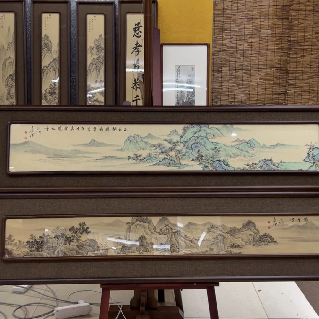 大***愚国画亲笔手绘作品