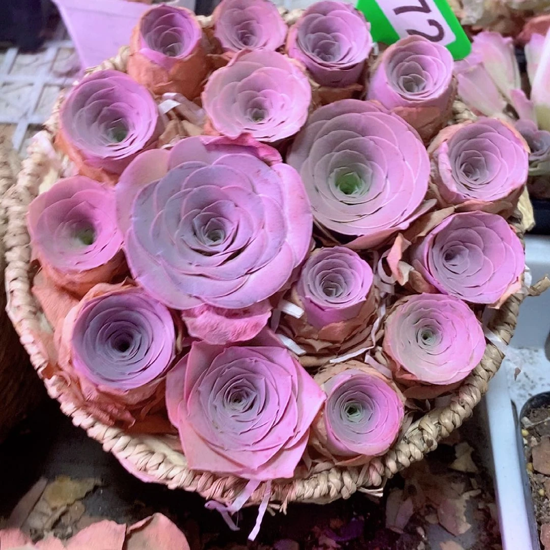 0088绮梦晨光花篮
