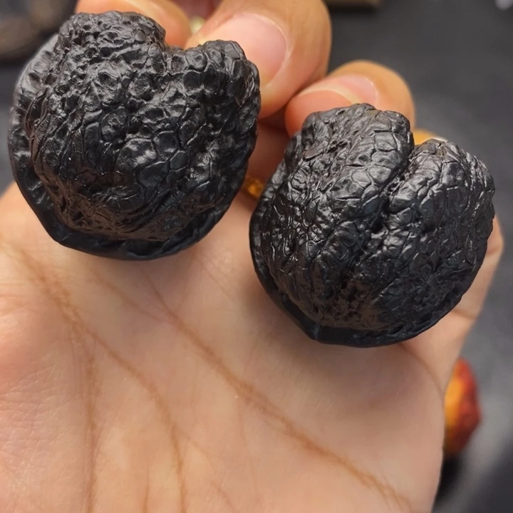 把件文玩核桃38尺蝴蝶蟾