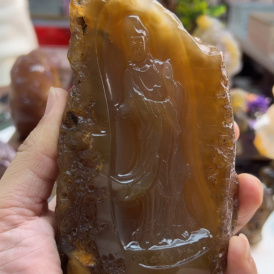 玛瑙/玉髓未镶嵌吊坠(不含链)