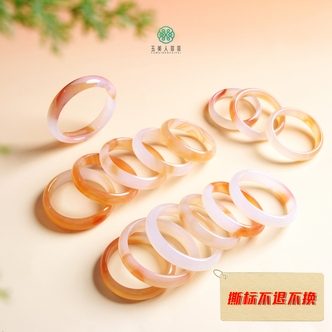 玉美人菲菲&天然花玛瑙手镯&多样性发一