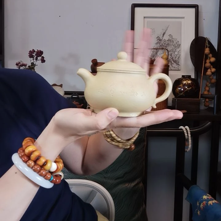 科****茶壶紫砂潘壶全手工壶