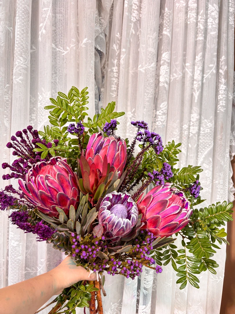 【紫气东来】南非进口花新鲜皇后公主花花束